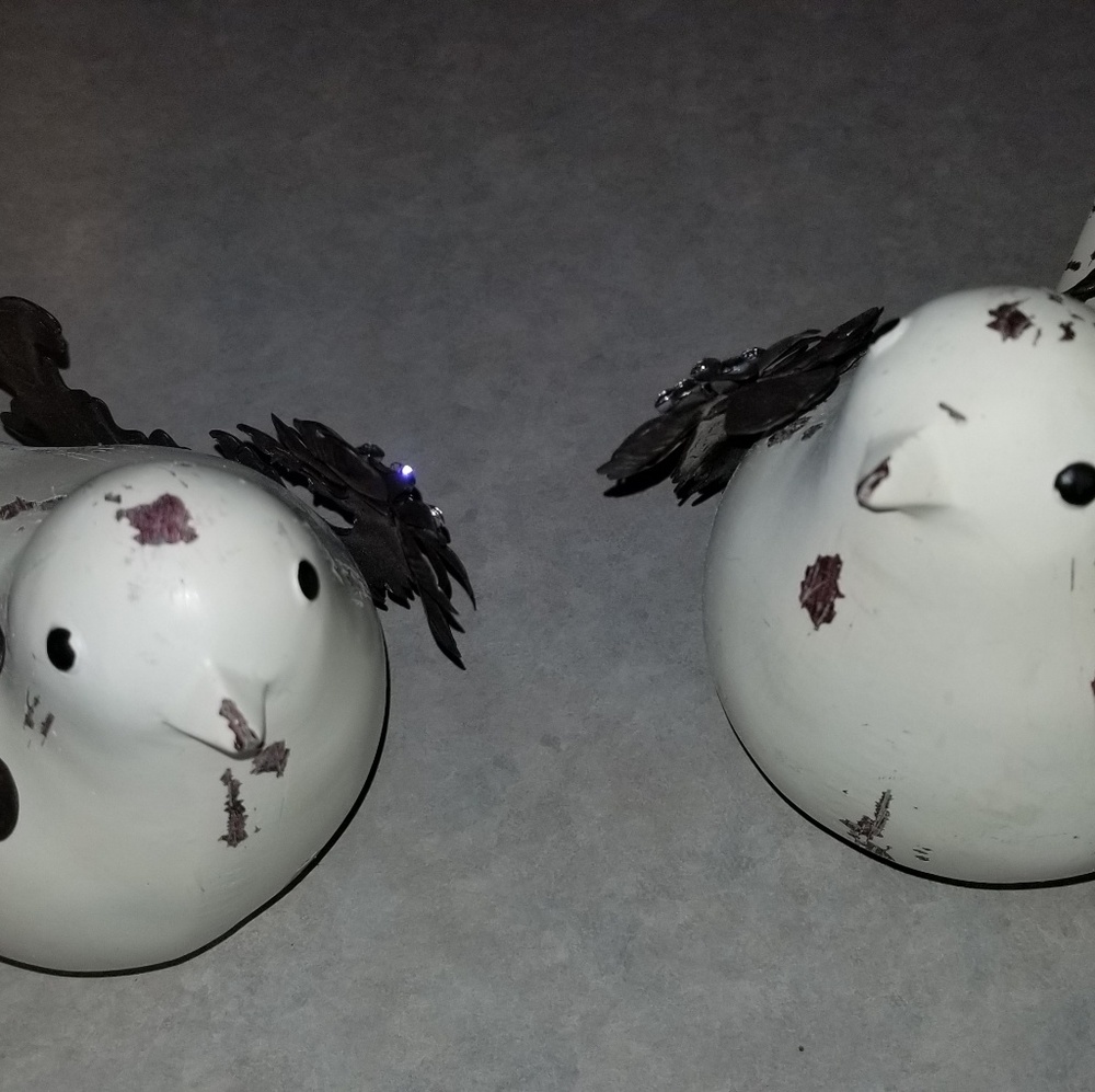 Rustic wedding doves